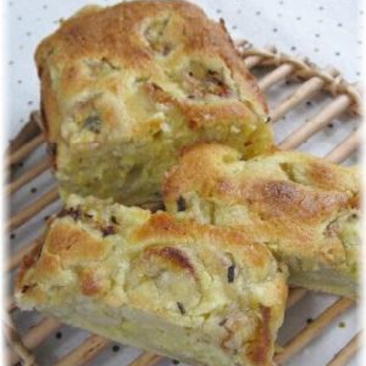 HMで簡単!バナナのパウンドケーキ